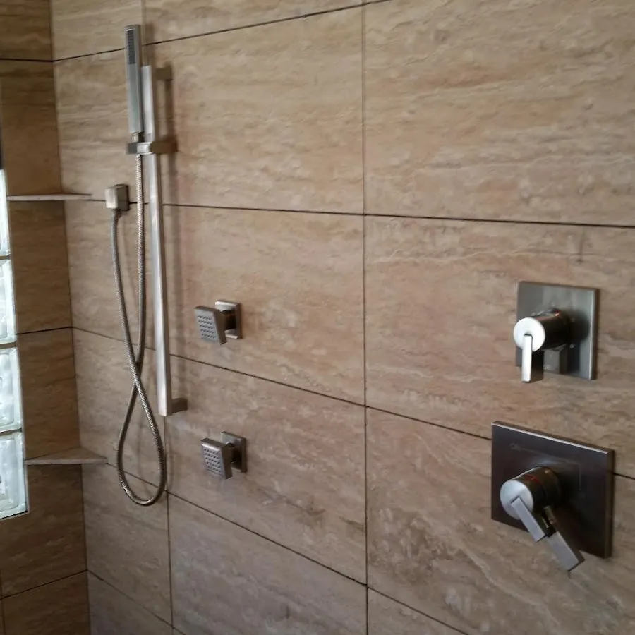 Shower fixture installation for Frozen Pipe Repair in Boaz